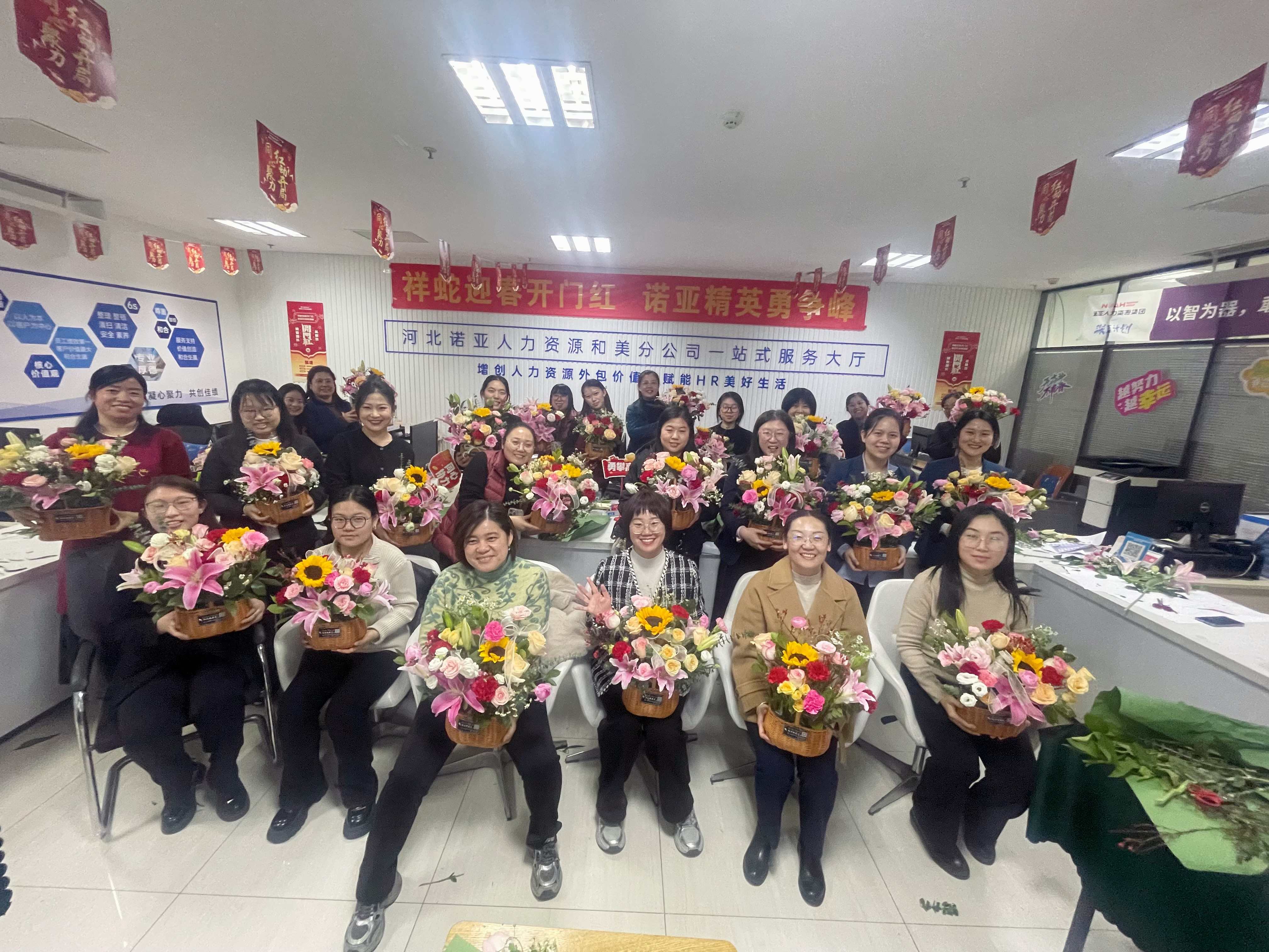 婦女節(jié)插花活動，綻放女性芳華